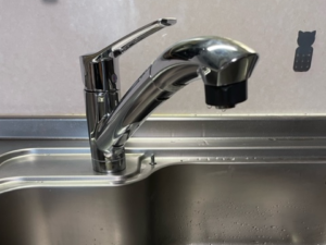 沖縄キッチン取付け隊　ワンホールシングル水栓の取替　施工後